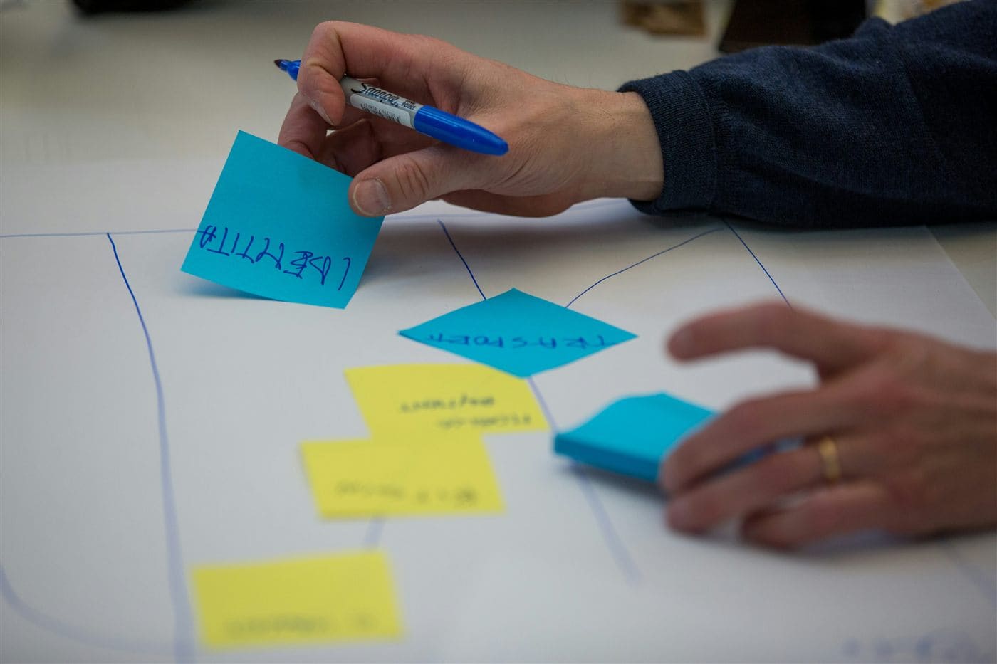 Visual cycle of execution and continuous improvement